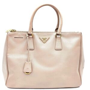 Prada Women's Blush Leather Tote